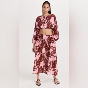 Tanya Taylor Pink Set